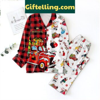 Hallmark Merry Christmas Santa Claus Pajamas Set