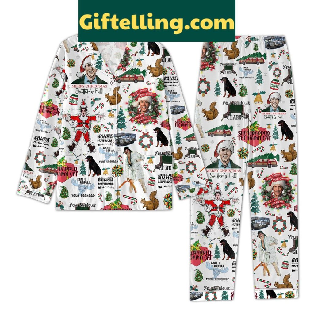 Merry Christmas Shitter's Full Pajamas Set