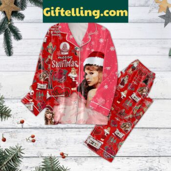 Merry Swiftmas Tis The Damn Season Pajamas Set