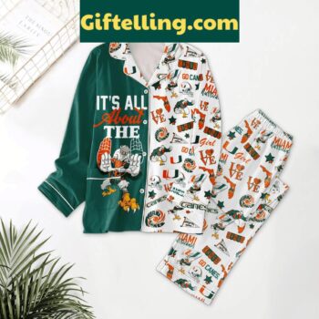 Miami Hurricanes Girl Loves Canes product image showing design and team colors