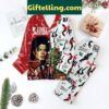 Michael Jackson Moonwalkers 2024 Christmas Polyester Pajamas Set for MJ Fans