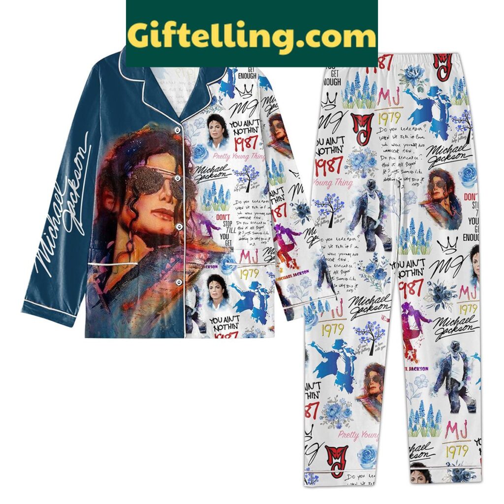Michael Jackson Don't Stop Till You Get Enough Pajamas Set - Men's Sleepwear