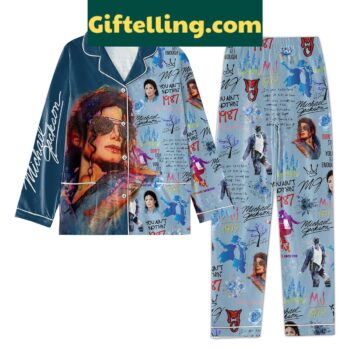 Michael Jackson Don't Stop Till You Get Enough Pajamas Set - Men's Sleepwear