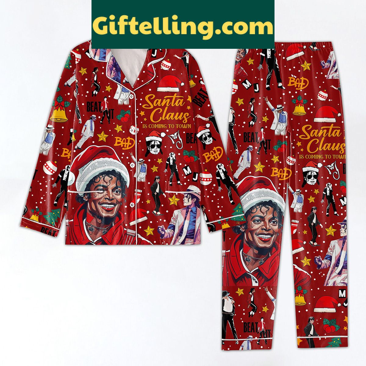 michael-jackson-santa-claus-is-coming-to-town-pajamas-set-get-cozy-this-holiday-2 Michael Jackson Santa Claus Is Coming To Town Pajamas Set