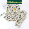 Michigan Wolverines Go Blue Pajamas Set for Men - Officially Licensed
