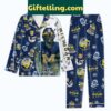 Michigan Wolverines Merry Grinchmas Pajamas Set
