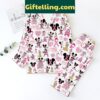 Women's Mickey Disney Pink Fight Breast Cancer Pajamas Set