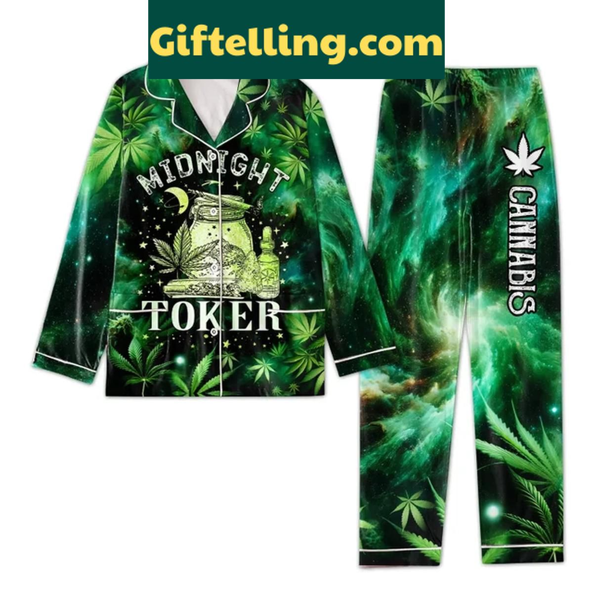 Steven Millers Midnight Toker Galaxy Polyester Pajamas Set Steven Miller's Midnight Toker Galaxy Polyester Pajamas Set