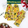 Minions Christmas 2024 Polyester Pajamas Set