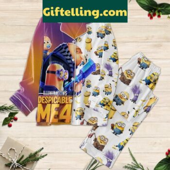 Despicable Me 4 Minions Love Polyester Pajamas Set - kids' sleepwear