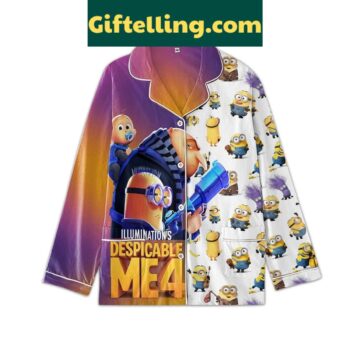 Despicable Me 4 Minions Love Polyester Pajamas Set - kids' sleepwear