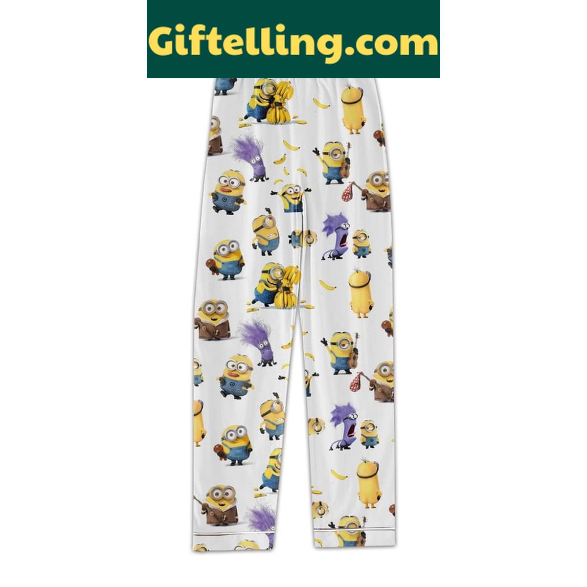 Despicable Me 4 Minions Love Polyester Pajamas Set Despicable Me 4 Minions Love Polyester Pajamas Set - kids' sleepwear