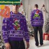 Minnesota Vikings Grinch Ugly Christmas Sweater NFL Team Color
