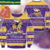 Minnesota Vikings NFL Mickey Minnie Ugly Christmas Sweater