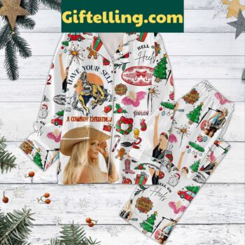 Miranda Lambert Christmas Pajamas Set