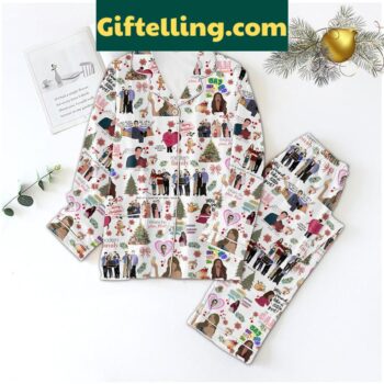 Modern Family Christmas Pajama Set with What's The Plan Phil Design