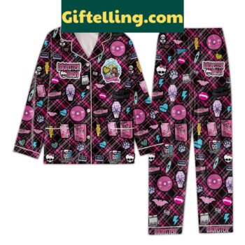 Monster High Burn Book Polyester Pajamas Set for girls