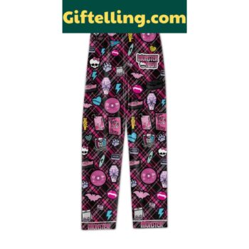Monster High Burn Book Polyester Pajamas Set for girls