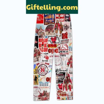 Nebraska Cornhuskers Volleyball Championship Polyester product image showing design and team colors