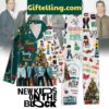 New Kids On The Block Christmas polyester pajamas set with fun and festive design
