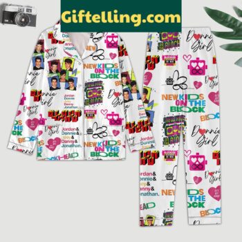 New Kids On The Block fan polyester pajamas set