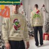 New Orleans Saints Grinch ugly Christmas sweater