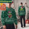 New York Jets NFL Team Color Grinch Ugly Christmas Sweater