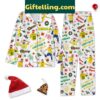 Neymar Jr Christmas Polyester Pajamas Set for men and women