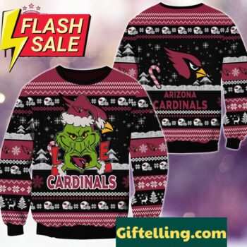 NFL Arizona Cardinals x Grinch Movies Ugly Christmas Sweater