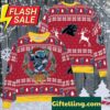 NFL Carolina Panthers x Stitch Ugly Christmas Sweater