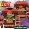 NFL Cleveland Browns x Grinch product image showing design and team colors