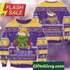 NFL Minnesota Vikings x Grinch Movies Ugly Christmas Sweater, officially licensed