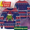 NFL New York Giants x Grinch Movies Ugly Christmas Sweater, front view