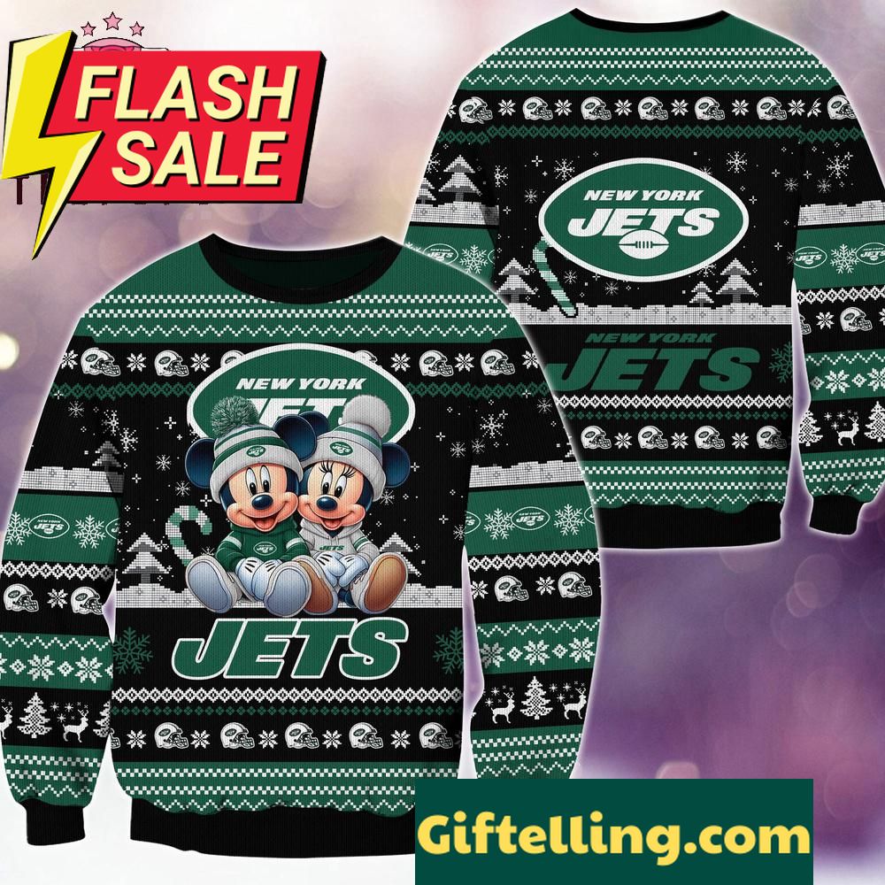 NFL New York Jets Mickey product image showing design and team colors