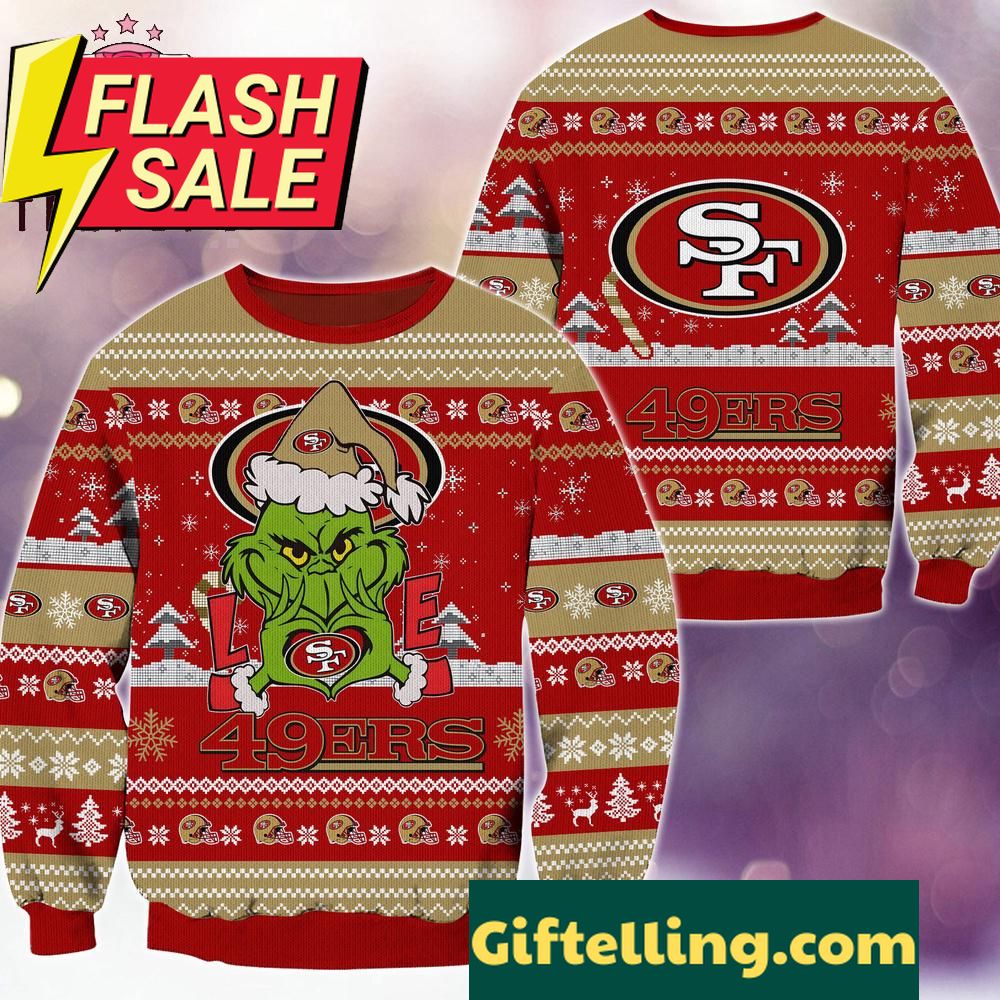 NFL San Francisco 49ers x product image showing design and team colors