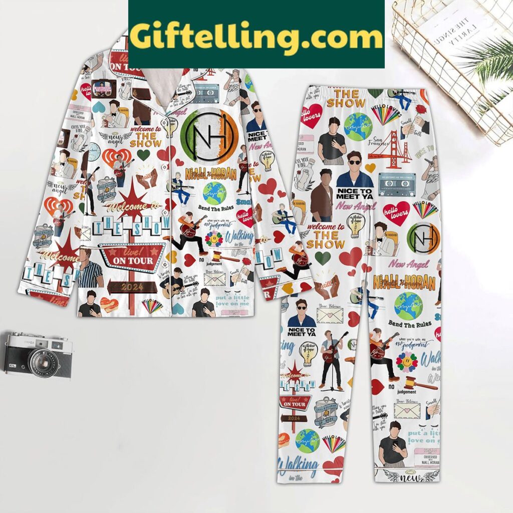 Nial Horan New Angel Bend The Rules Polyester Pajamas Set