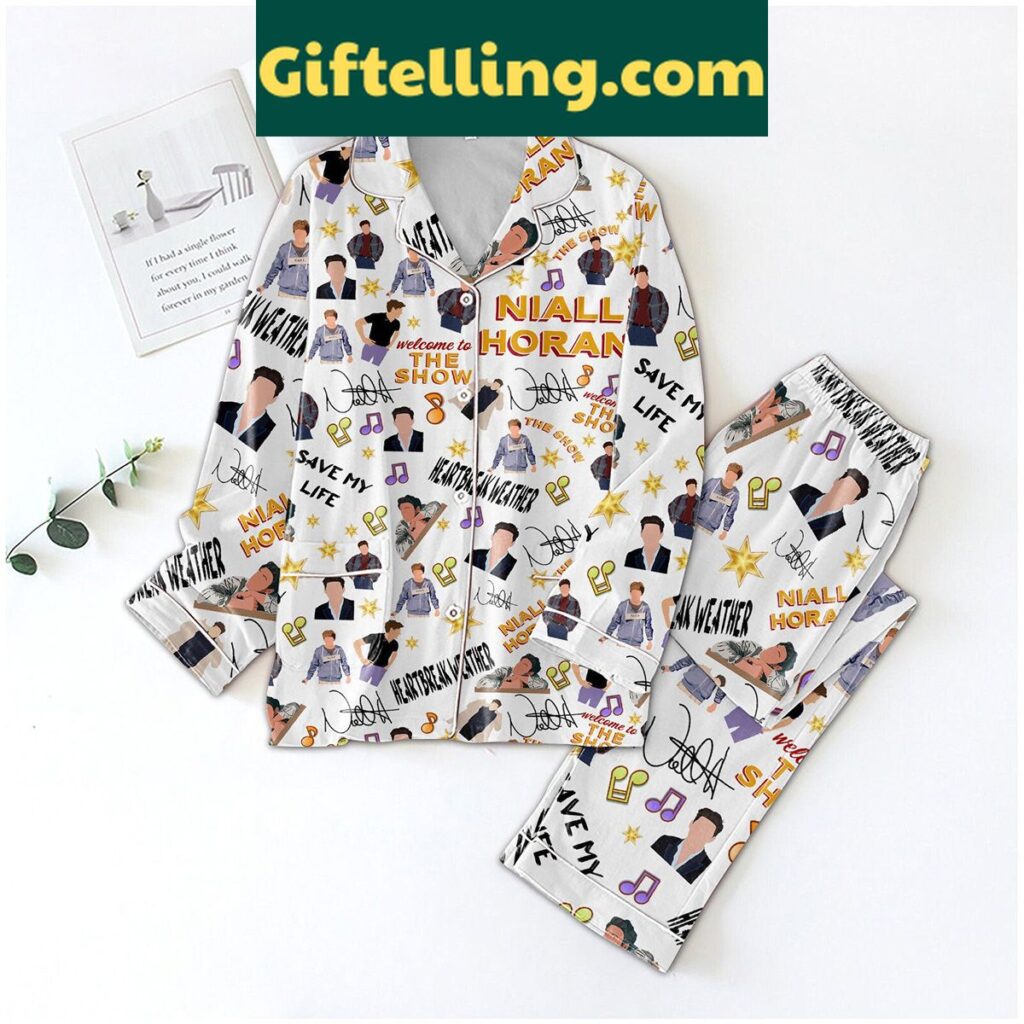 Niall Horan Save My Life Polyester Pajamas Set