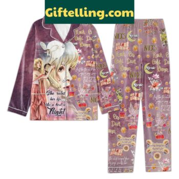 Women's Stevie-inspired bird in flight pajama set