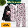 Night Before Christmas Jack Sally Personalized Polyester Pajamas Set for Couples