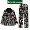 Nightmare Before Christmas Polyester Pajamas Set for Women and Men