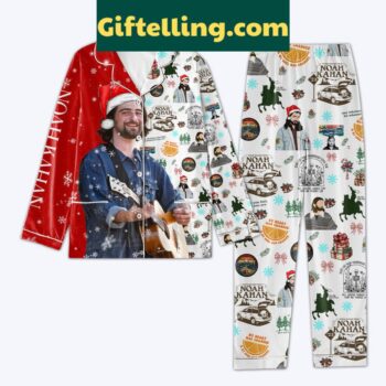 Noah Kahan Christmas Polyester Pajamas Set