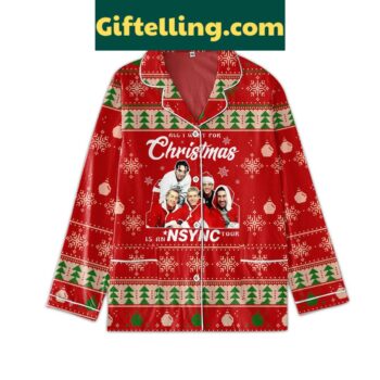 NSYNC tour pajamas set