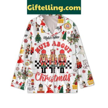 Nutcracker Nuts About Christmas Polyester Pajamas Set