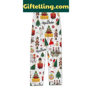 Nutcracker Nuts About Christmas Polyester Pajamas Set