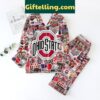Ohio State Buckeyes Proud Polyester Pajamas Set