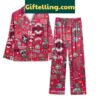 Ohio State Buckeyes Roll Bucks Polyester Pajamas Set