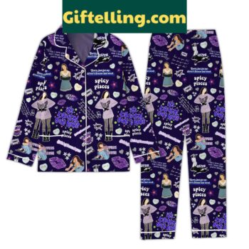 Olivia Rodrigo It's Brutal Out Here Blood Sucker Spicy Pisces Pajamas Set