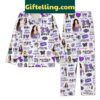 Olivia Rodrigo Seeing You Tonight It's A Bad Idea Right 2-piece Pajamas Set