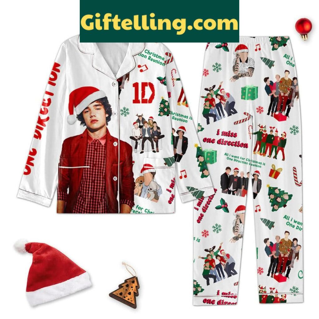 One Direction I Miss Liam Payne Christmas Polyester Pajamas Set