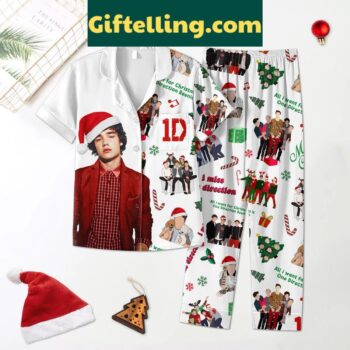 One Direction I Miss Liam Payne Christmas Polyester Pajamas Set